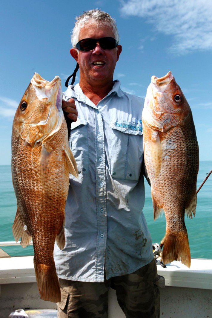 A couple of nice golden snappers